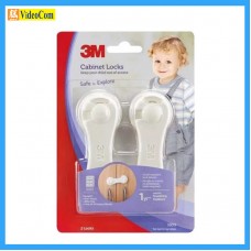 3M 33015 兒童櫥櫃安全鎖  (白色) (1盒2個裝) 